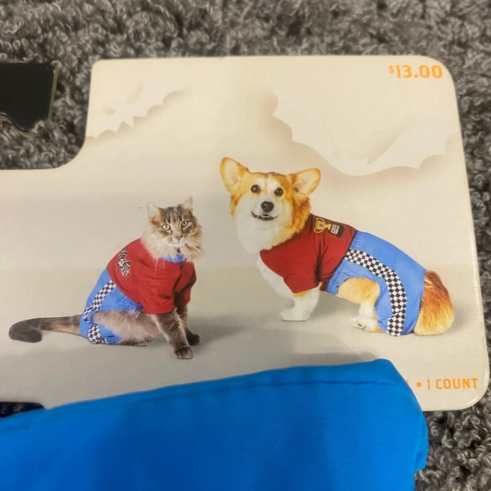 Pet Race Car Driver Costume